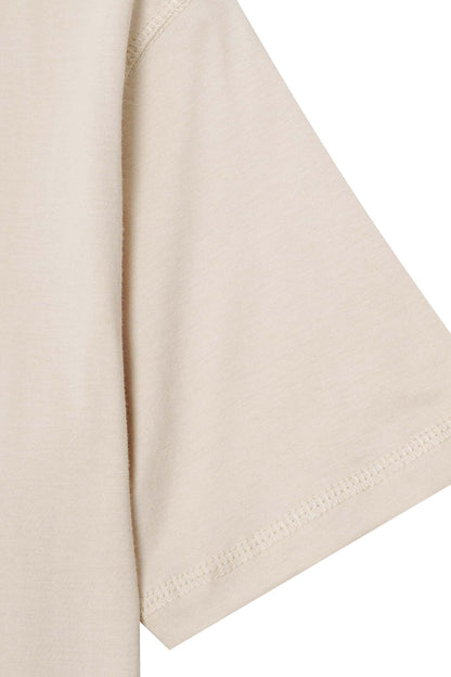 LOUNGE LITE TEE IN OAT