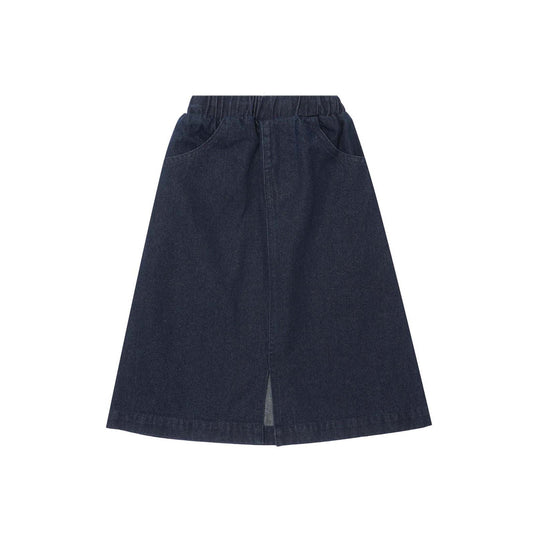 LITTLE HUMAN™ DENIM SKIRT IN DARK NAVY