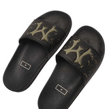 "HITTER" SLIDES IN OLIVE