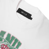 "FAST LANE" LONGSLEEVE TEE IN WHITE