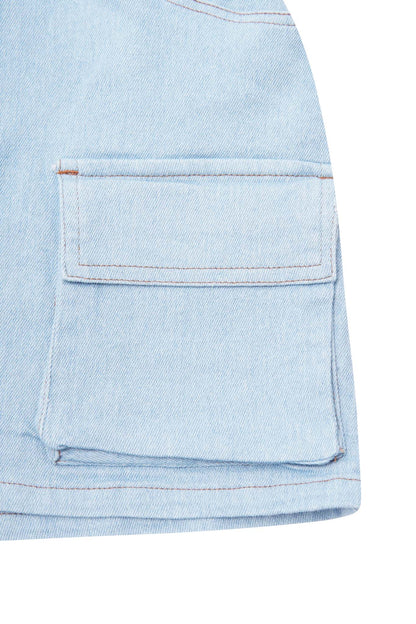 "VAPOR BLUE" BONNIE SKIRT