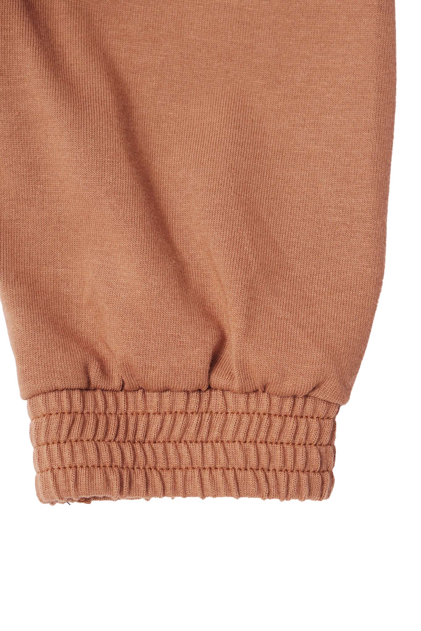 M+ QUARTER ZIP L/S TEE V2 IN APRICOT