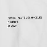 M'$ RIFT VAST TEE IN WHITE