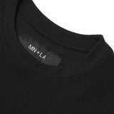 LOUNGE WAFFLE TEE IN ANTHRACITE