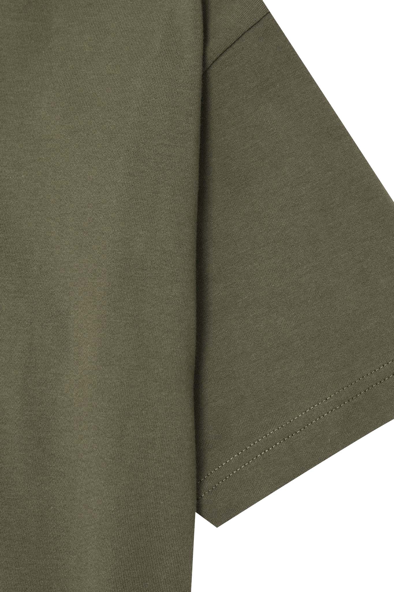 "SUPEREGO" ULTRA HEAVY TEE IN OLIVE