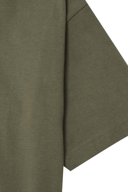 "SUPEREGO" ULTRA HEAVY TEE IN OLIVE