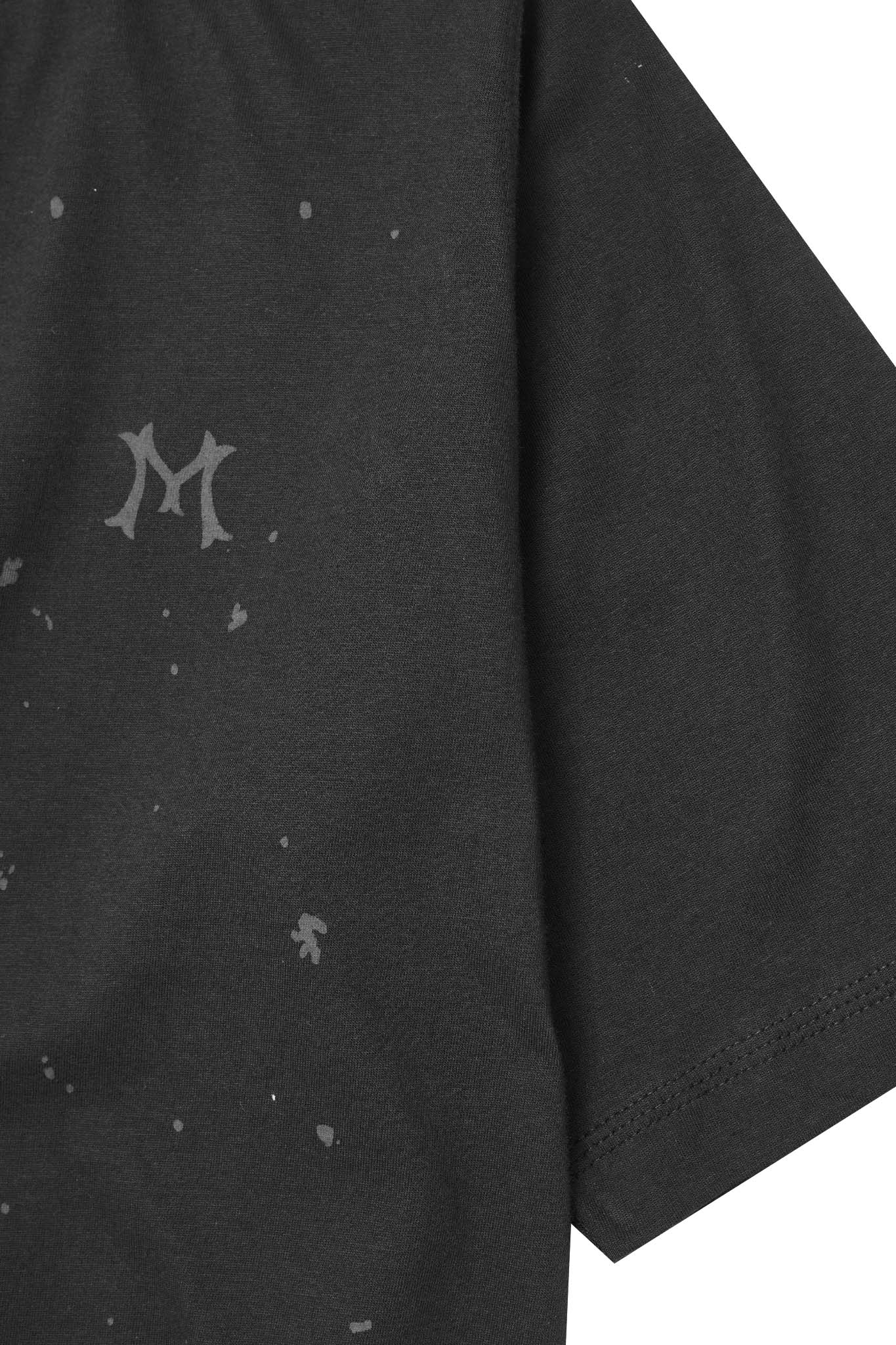 "HITTER" V3 MOCK NECK LITE TEE IN CAVIAR