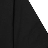 WAFFLE WEAVE MOCK NECK TEE V4 IN ANTHRACITE