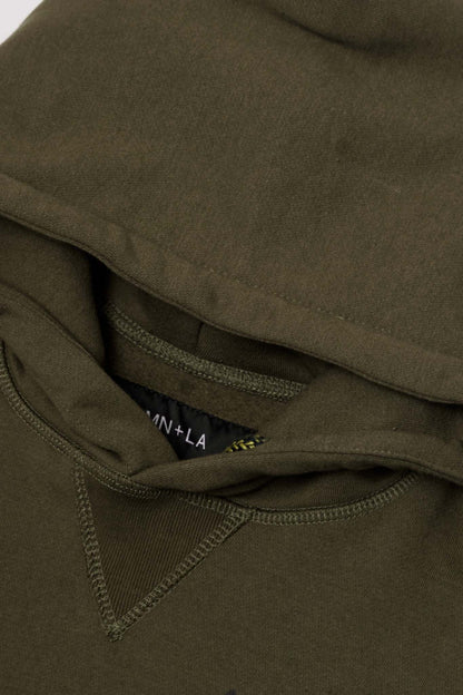 "HITTER" V3 HOODIE IN OLIVE