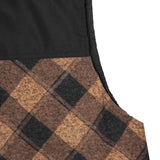 SHINOBI VEST IN TUSCAN PLAID