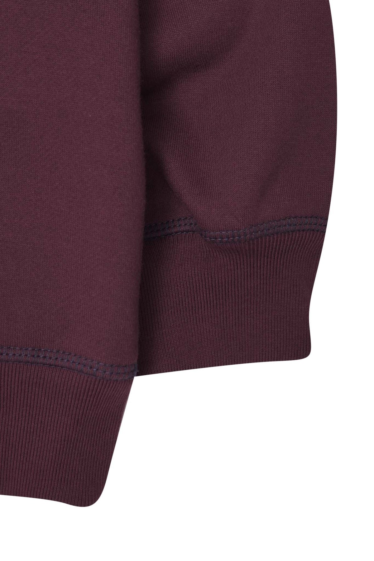 EXO™ MILITIA SWEATSHIRT IN WINE/NAVY