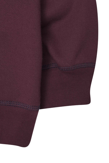 EXO™ MILITIA SWEATSHIRT IN WINE/NAVY