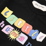 "SUN IS OUT" LITTLE HUMAN™ TEE IN CAVIAR