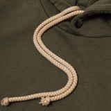 CLASSIC SNAP HOODIE IN OLIVE
