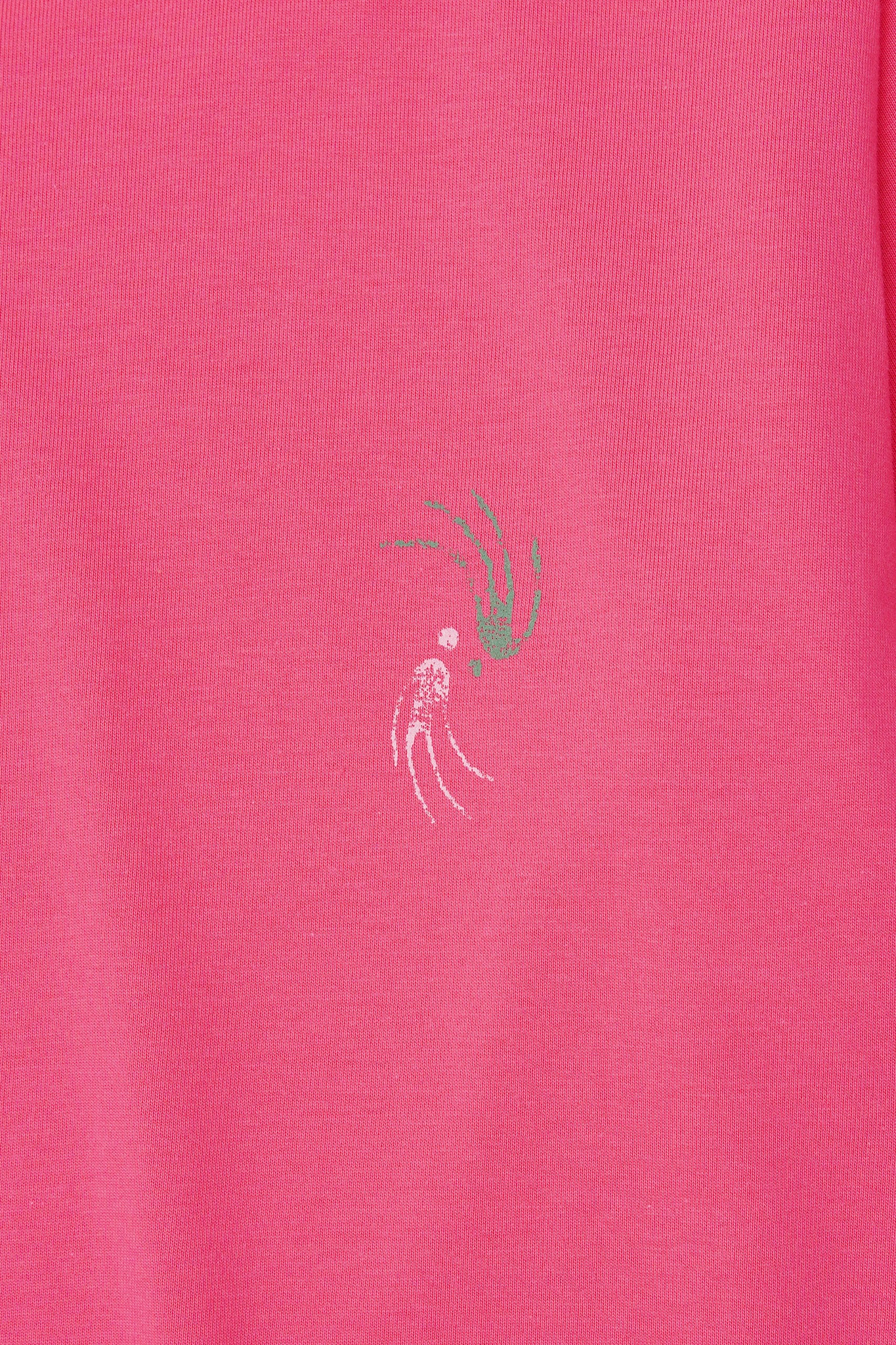 "LIMBO" ULTRA HEAVY TEE IN STATIC PINK