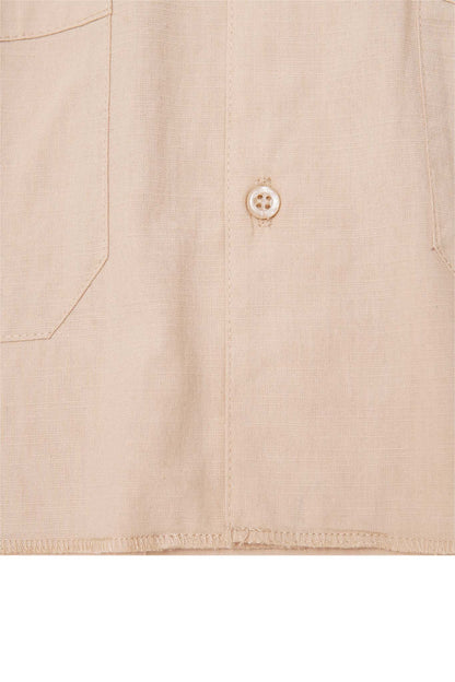 4 POCKET CUBAN SHIRT IN FOSSIL