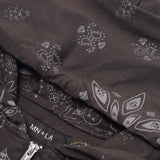 CLASSIC ZIP HOODIE IN IRON PAISLEY