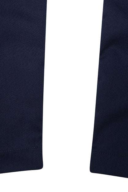 CROPPED WIDE PANTS IN MIDNIGHT BLUE