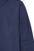 "CLUB" L/S POLO SHIRT IN NAVY