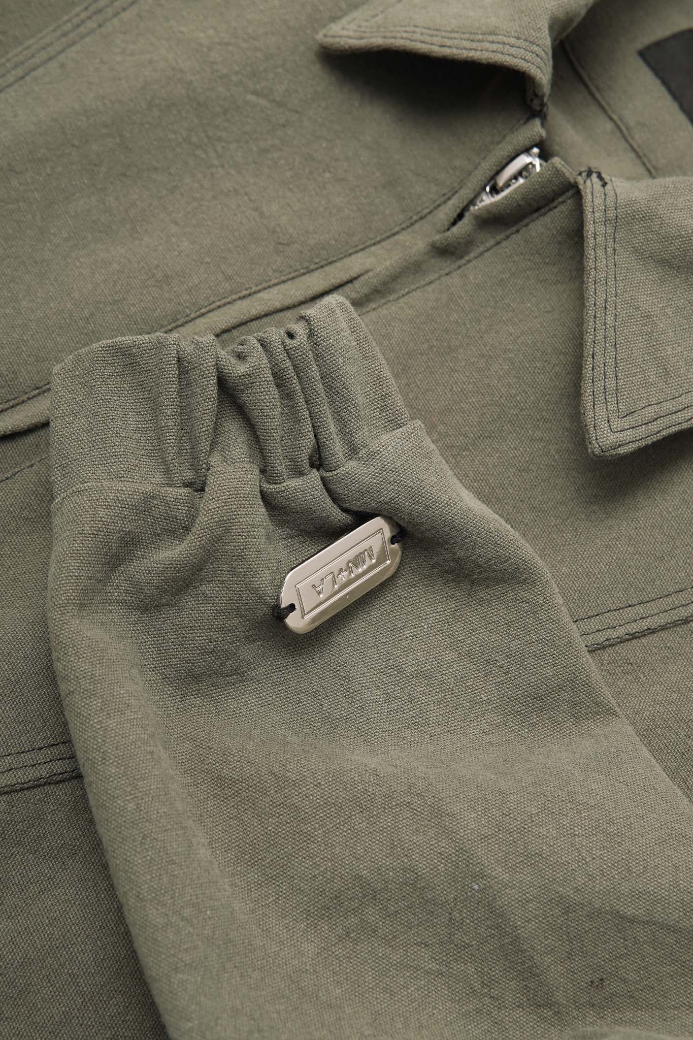 DECK JACKET IN OLIVE
