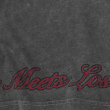 "LEAVE ME ALONE" TEE IN STONE/CASTLETON