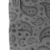 STRIDE SHORTS IN HEATHER GREY PAISLEY