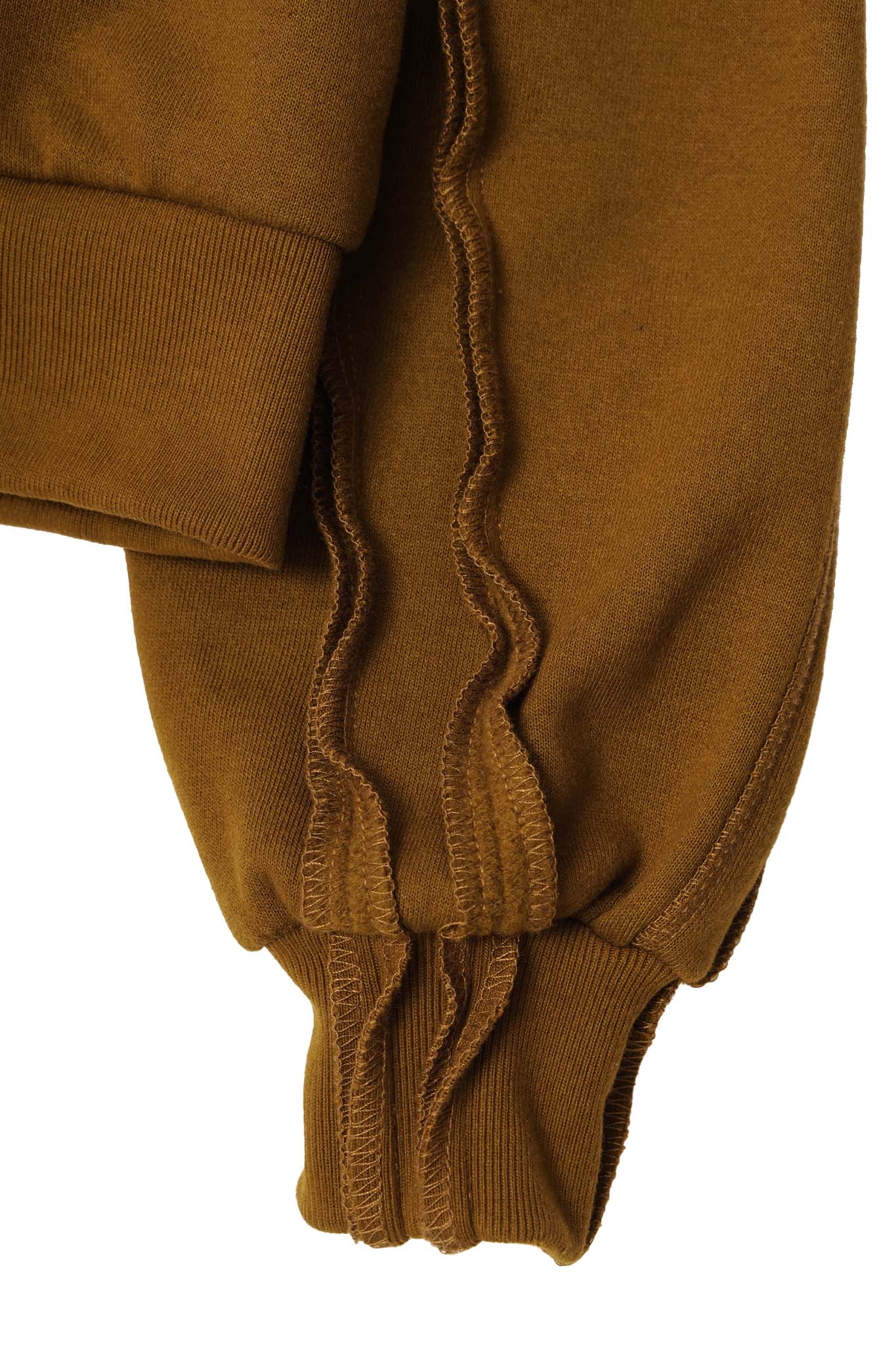 CROSS FORGED ZIP HOODIE IN RUST