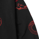 "YEAR OF THE SNAKE" MILITIA LONGSLEEVE TEE IN ANTHRACITE