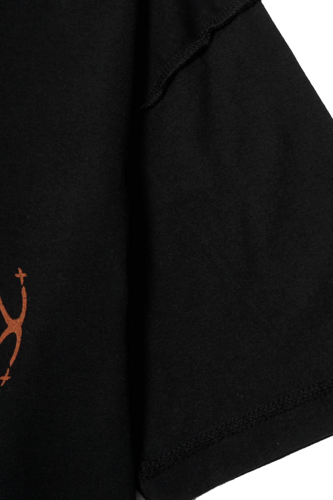 "COLLIDE" INSIDE OUT TOPSHELF TEE IN PERSIMMON