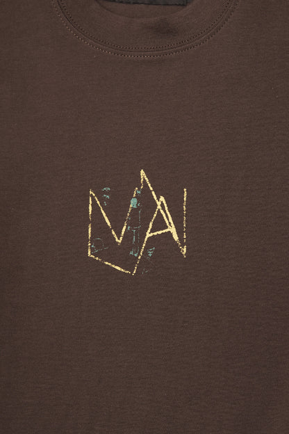 "IN MY ROOM" ULTRA HEAVY TEE IN WOOD