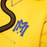 M'$ UNIVERSITY V2 HOODIE IN CANARY YELLOW