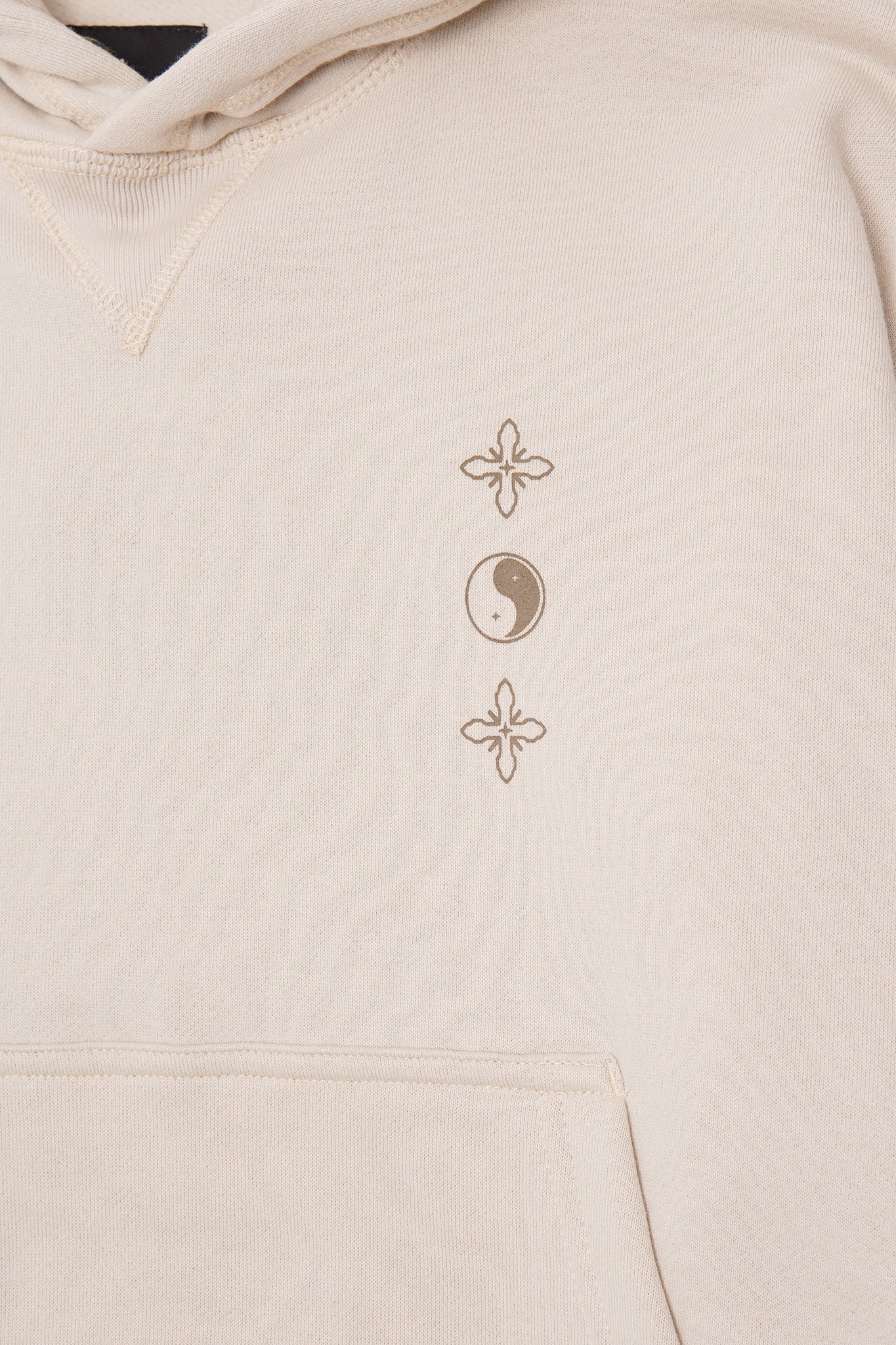 "BALANCE" HOODIE IN OAT