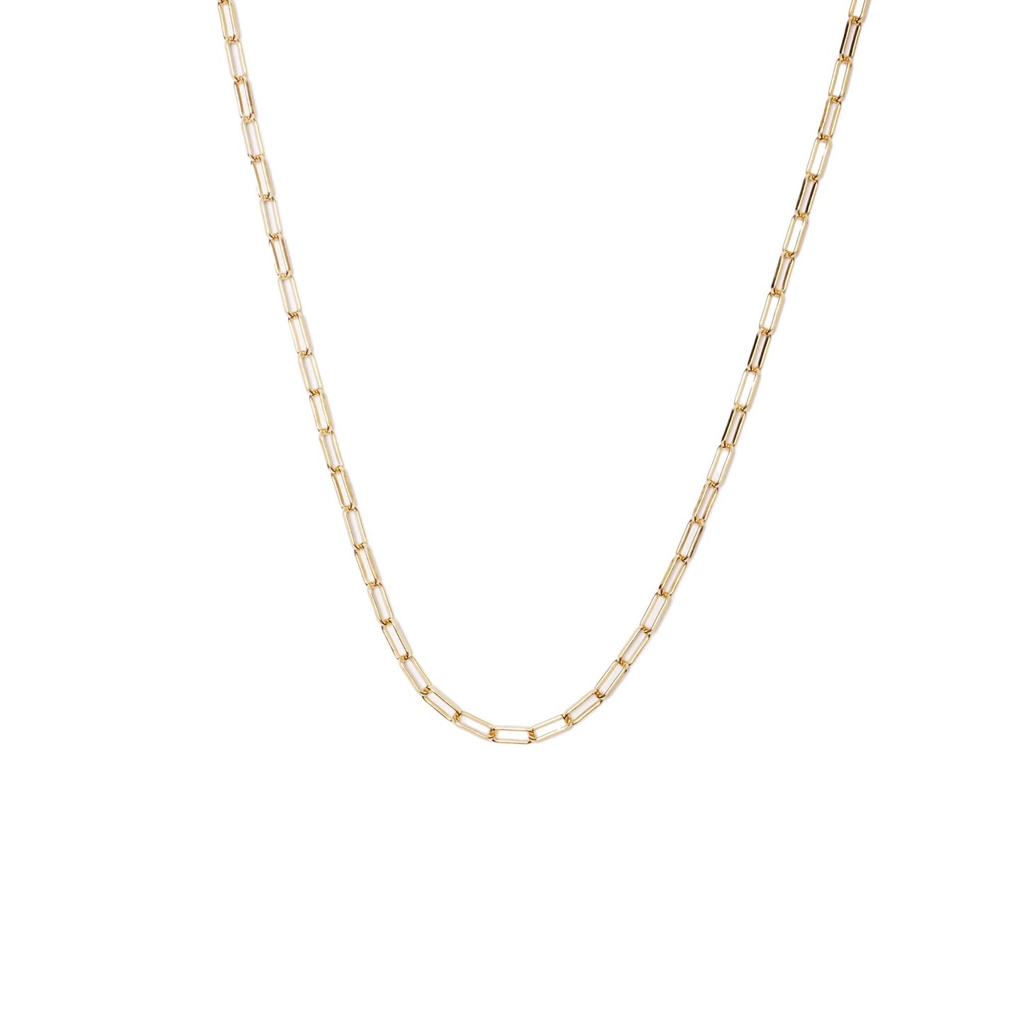 CLIP GOLD CHAIN NECKLACE