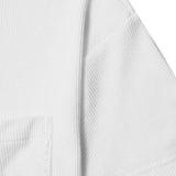INCA WAFFLE POCKET TEE IN WHITE