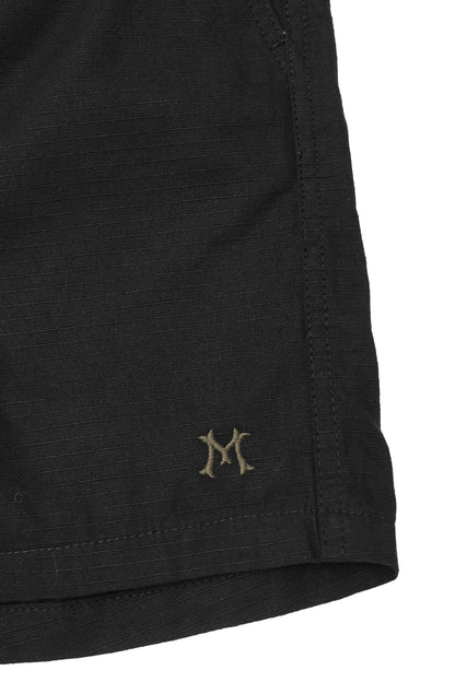 "HITTER" RIPSTOP SHORTS IN ANTHRACITE