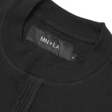 FORGED LONGSLEEVE TEE IN CAVIAR