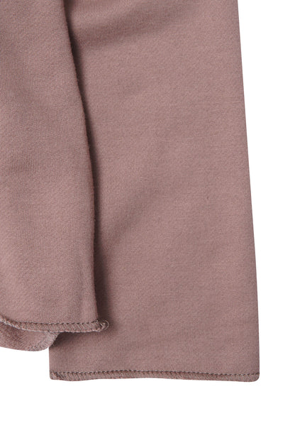 EXO™ CUTOFF HOODIE IN MAUVE