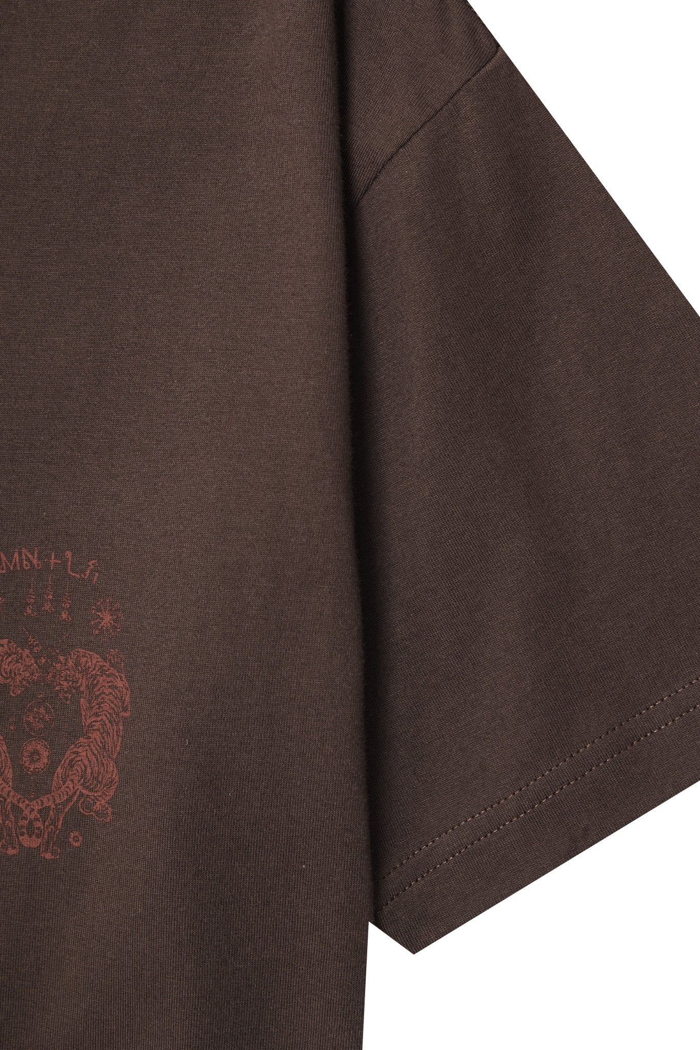 "FCF" TEE IN WOOD