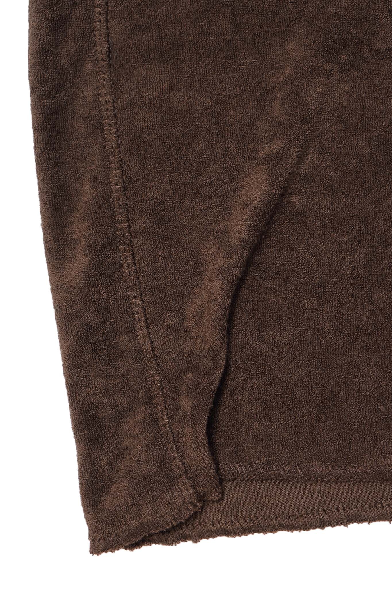 M+ TOWEL BOOTCUT PANTS IN WOOD