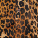 4 POCKET CUBAN SHIRT IN LEOPARD