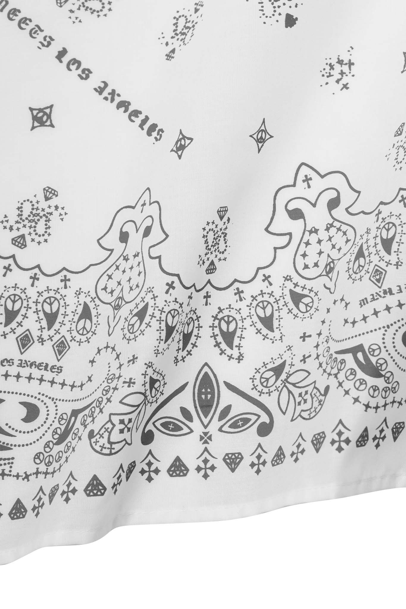 MN+LA™ BANDANA IN WHITE