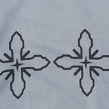 "TAKE NO SHIT, DO NO HARM" LITE TEE IN GLACIER