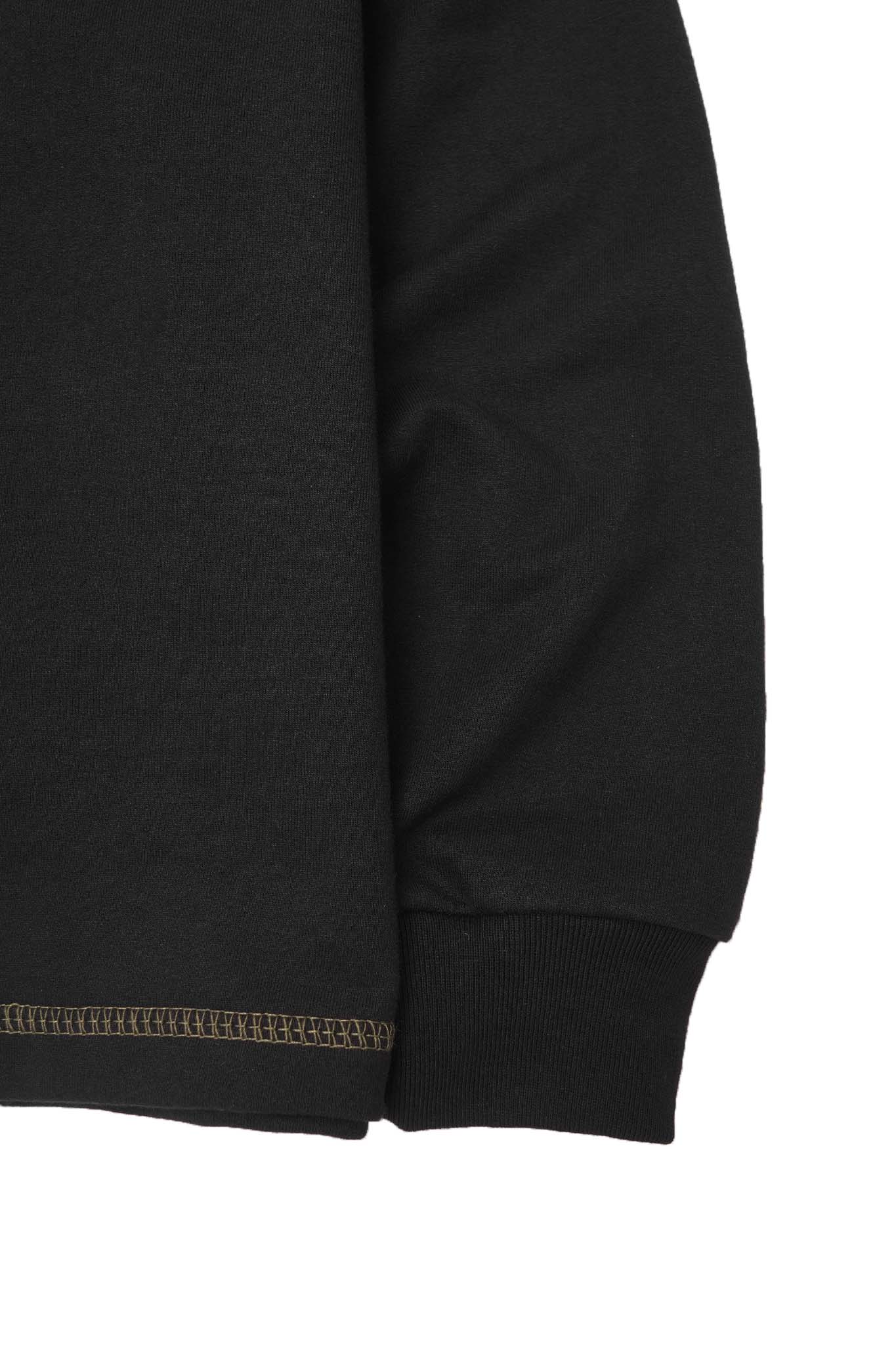 LITTLE HUMAN™ QUARTER ZIP IN ANTHRACITE/OLIVE