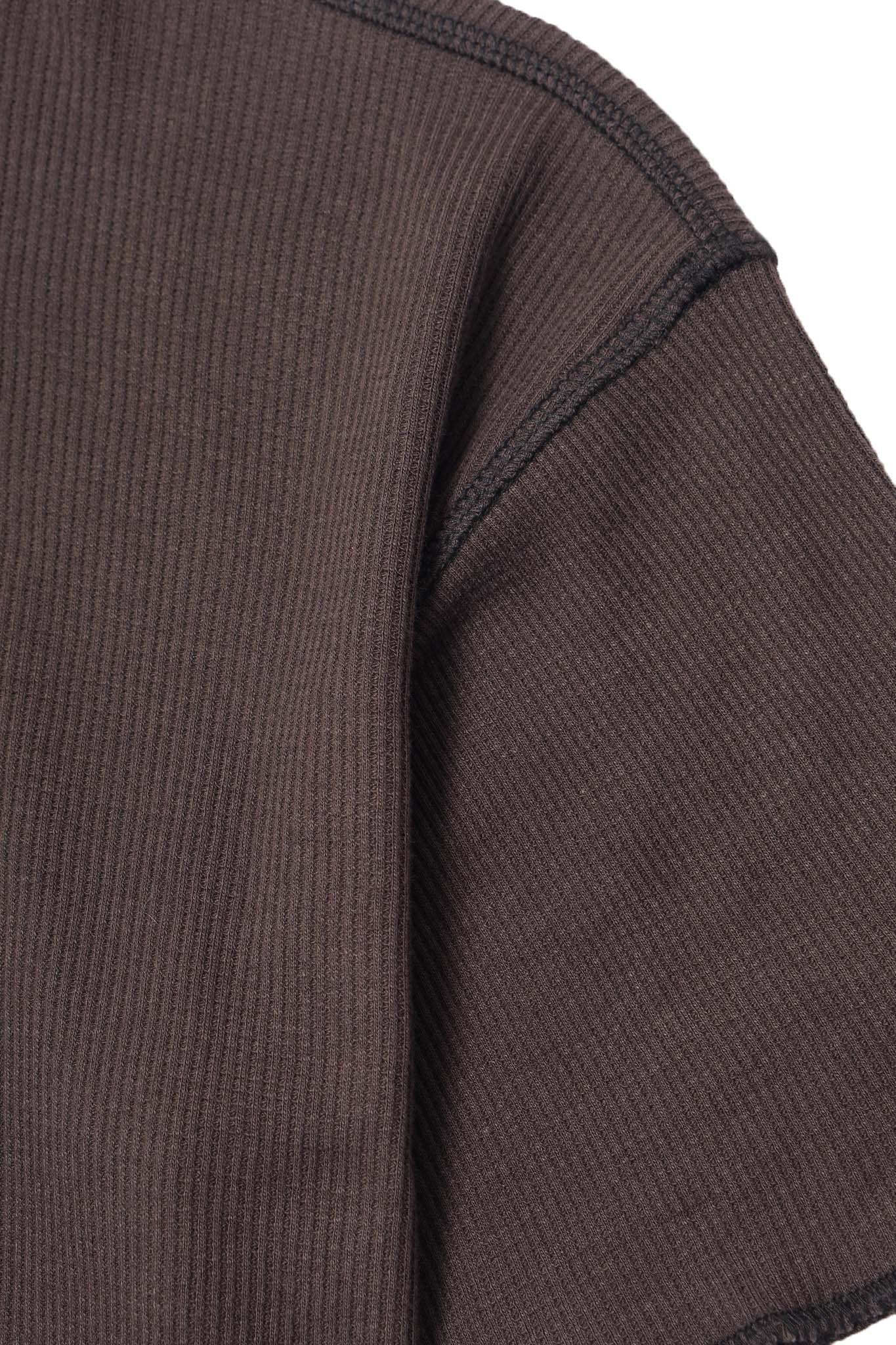 EXO™ MILITIA BOX WAFFLE TEE IN CHARCOAL GREY