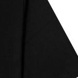 MOCK NECK TEE IN CAVIAR