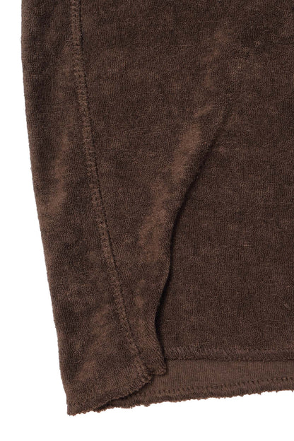 M+ TOWEL BOOTCUT PANTS IN WOOD