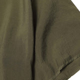 MANDARIN S/S SHIRT IN OLIVE DRAB