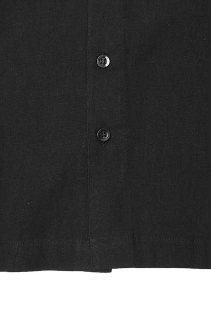 MANDARIN L/S SHIRT IN ANTHRACITE
