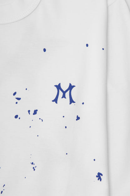 "HITTER" LONGSLEEVE TEE V3 IN WHITE