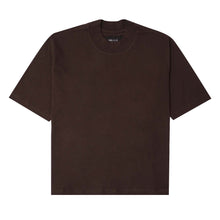 MOCK NECK TEE IN WOOD